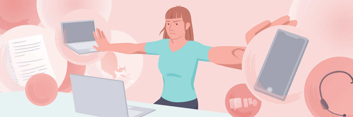 6 advices to lighten your mental load when teleworking
